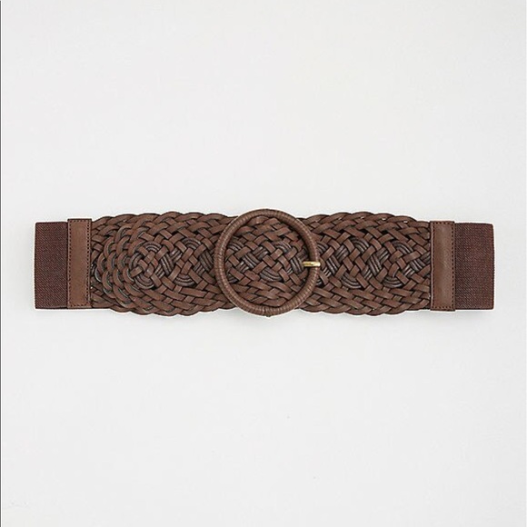 torrid Accessories - Nwt Torrid Stretch Brown Braided Belt torrid Accessories - Nwt Torrid Stretch Brown Braided Belt